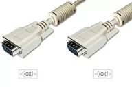 Kable komputerowe i do monitorów - Assmann Kabel danych XGA 2x ferryt dł.1.8 m (AK-310103-018-E) - miniaturka - grafika 1