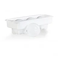 Akcesoria do lodu - Foremka do lodu kule lodowe, ice ball, forma na 3 szt - miniaturka - grafika 1