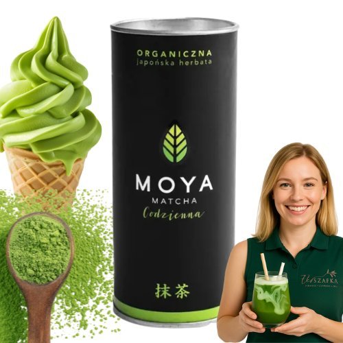Matcha MOYA Codzienna 30g Zielona herbata Japońska EKO BIO VEGAN
