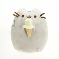 Maskotki i pluszaki - MASKOTKA PLUSZOWA PLUSZAK KOTEK KOT PUSHEEN PUSZEN LODY Z LODAMI 15 CM - miniaturka - grafika 1