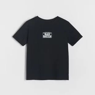 Reserved - T-shirt oversize Star Wars - Czarny - Koszulki dla chłopców - miniaturka - grafika 1