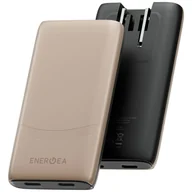 Ładowarki do telefonów - Ładowarka sieciowa Energea TravelWorld Edge 65W 2xUSB-C PD/PPS/QC3.0 (US/UK/EU) złota - miniaturka - grafika 1