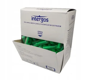 Intergos - Golarka j.u. z podwójnym ostrzem a'100 - Depilatory i golarki damskie - miniaturka - grafika 1