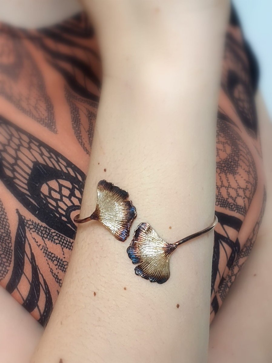 Bransoletka - Miłorzęby brązowe małe