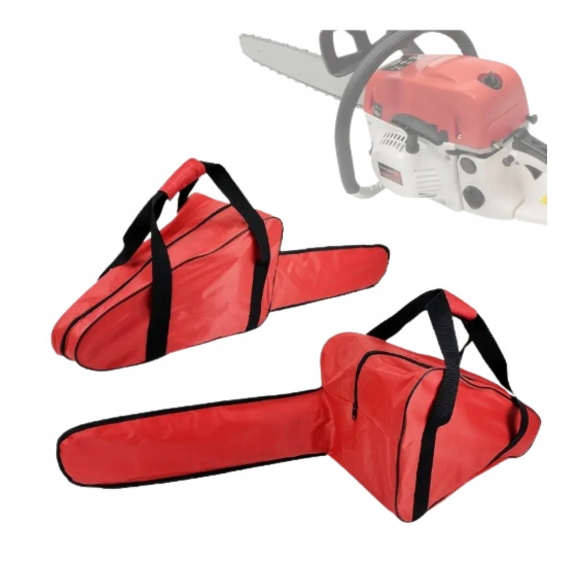 Torba do Przechowywania Piły Łańcuchowej w Kolorze Czerwonym Wodoodporna
