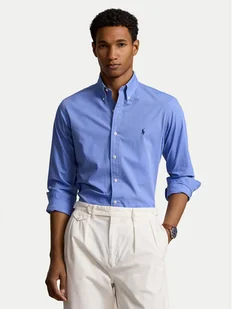 Polo Ralph Lauren Koszula 710928255003 Niebieski Custom Fit - Koszule męskie - miniaturka - grafika 1