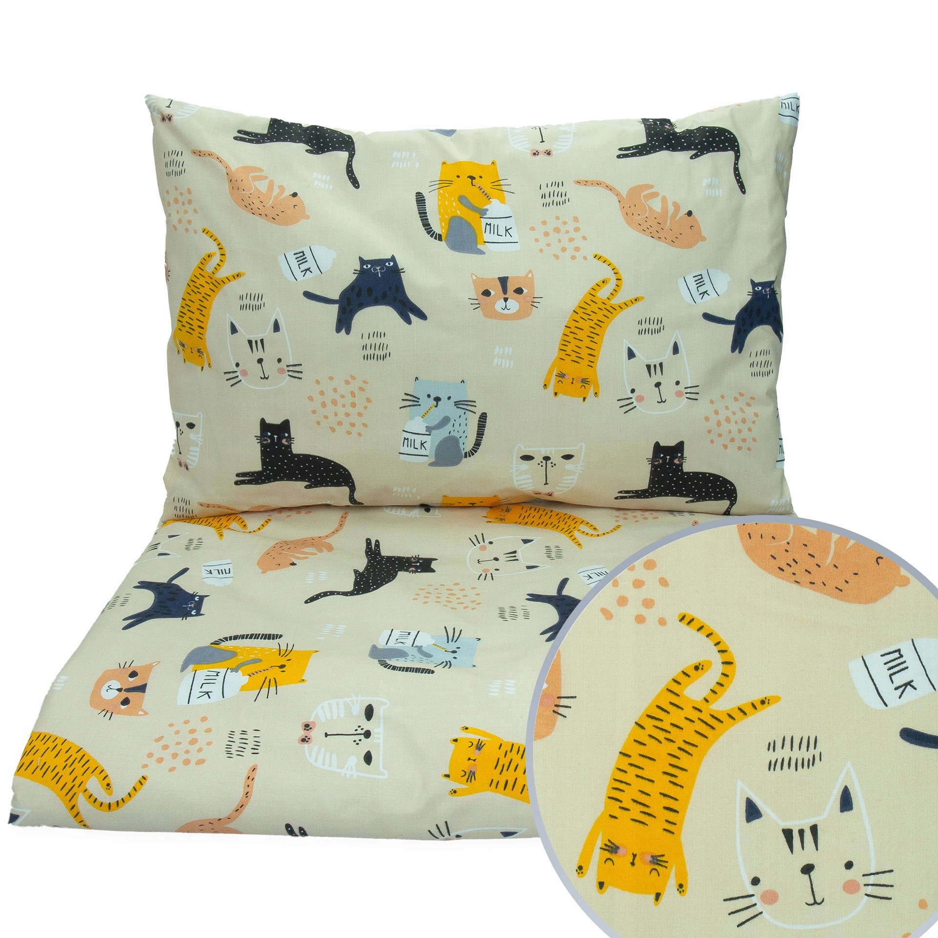 Pościel 160x200 Dziecięca 2EL Poszewka 70X80 Do Łóżka Młodzieżowa Kerstin