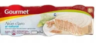 Konserwy i dania rybne - Tuńczyk Jasny w Sosie Własnym Gourmet – Naturalny, Bez Oleju 3x80g - miniaturka - grafika 1