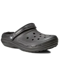 Crocs Klapki Classic Lined Clog 203591 Czarny - Klapki i japonki męskie - miniaturka - grafika 1