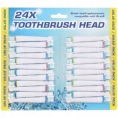 Końcówki do szczoteczek elektrycznych - Końcówki Do Szczoteczki Elektrycznej Oral-B 24 Szt - miniaturka - grafika 1