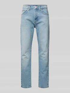 Jeansy o kroju tapered fit z 5 kieszeniami model ‘YOKE’ - Spodnie męskie - miniaturka - grafika 1