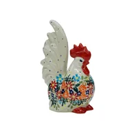 Figurki dekoracyjne - Ceramiczny kogut Ceramika Bolesławiec - miniaturka - grafika 1