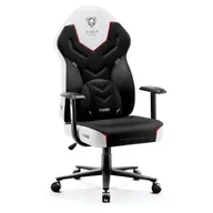 Fotele gamingowe - Diablo Chairs Chairs Fotel X-Gamer 2.0 L Czarno-biały - miniaturka - grafika 1