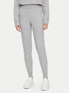 Spodnie sportowe damskie - Athlecia Spodnie dresowe Daviana W Knitted EA243337 Szary Regular Fit - miniaturka - grafika 1