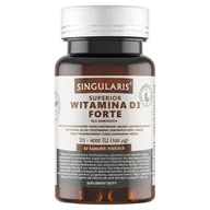 Witaminy i minerały - SINGULARIS Singularis Witamina D3 Forte 4000 j.m Superior x 60 kaps - miniaturka - grafika 1