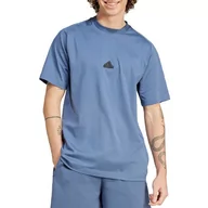 Koszulki sportowe męskie - Koszulka adidas Sportswear Z.N.E. IR5234 - niebieska - Adidas - miniaturka - grafika 1