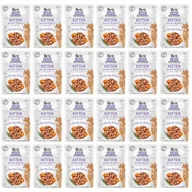 Mokra karma dla kotów - Brit Care Cat Kitten Fillets in Jelly with Savory Salmon 24 x 85g - miniaturka - grafika 1