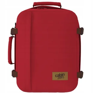 CABINZERO Klasyczny plecak dla dorosłych, unisex, 28 l, czerwony Londyn, 29,5 x 39 x 20, London Red, 29,5x39x20 - Plecaki - miniaturka - grafika 10