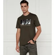 Koszulki męskie - Armani Exchange T-shirt | Regular Fit - miniaturka - grafika 1