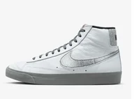 Buty sportowe męskie - Męskie buty sportowe Nike Blazer MID '77 skóra r44 - miniaturka - grafika 1