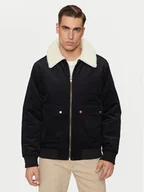 Kurtki męskie - Wrangler Kurtka bomber Aviator 112357270 Czarny Regular Fit - miniaturka - grafika 1