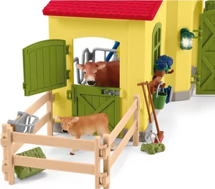 Schleich Farm World Duża farma ze zwierzętami i akcesoriami 42605 - Figurki dla dzieci - miniaturka - grafika 4