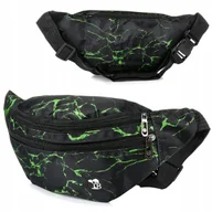 Nerki - Saszetka Nerka Pojemna Solidna Pasek Zielona Beltimore B91 : Kolory - Zielo - miniaturka - grafika 1