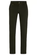 Spodnie męskie - BOSS pomarańczowe spodnie chinosy męskie Schino-Slim, Open Green346., 40W / 34L - miniaturka - grafika 1