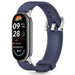 Pasek TECH-PROTECT IconBand Classic do Xiaomi Smart Band 8/9/10/NFC Granatowy - Akcesoria do smartwatchy - miniaturka - grafika 1