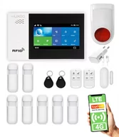 Alarmy - Bezprzewodowy Alarm 4G Lte Gsm + Wifi - Hxa007 R7 + Syrena Bezprzewodowa 120 Db - miniaturka - grafika 1