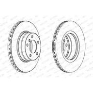 Tarcze hamulcowe - Tarcza hamulcowa FERODO DDF1241C - miniaturka - grafika 1