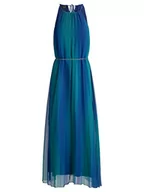 Sukienki - ApartFashion Damska sukienka szyfonowa, turkusowy-szmaragdowy, 42 - miniaturka - grafika 1