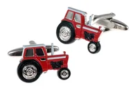 Spinki do mankietów i krawatów - Spinki do mankietów Czerwony Traktor SD-1366 - miniaturka - grafika 1