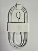 Kable USB - APPLE A2795 MW493ZM/A KABEL W OPLOCIE USB-C DO USB-C 60W 1M BIAŁY BULK Z KLUCZYKIEM SIM - miniaturka - grafika 1