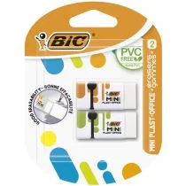 BIC Gumka ołówkowa Plast - Office Mini 2 sztuki 927858 - Przybory szkolne - miniaturka - grafika 1