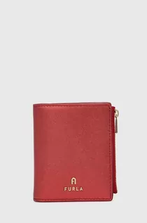 Portfele - Furla portfel skórzany damski kolor czerwony WP00389 BX2658 2673S - grafika 1