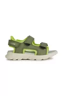 Buty dla chłopców - Geox sandały dziecięce SANDAL AIRADYUM kolor zielony - miniaturka - grafika 1