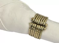 Folia, papier śniadaniowy, serwetki - Witek Home Obrączka na serwetę Bransoleta gold 285593 - miniaturka - grafika 1