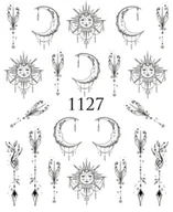 Ozdoby do paznokci - Naklejki wodne na paznokcie - nr 1127 - miniaturka - grafika 1