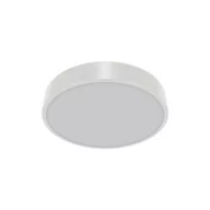 Lampy sufitowe - Okrągła lampa natynkowa Totem LED 16W plafon do holu biały - miniaturka - grafika 1