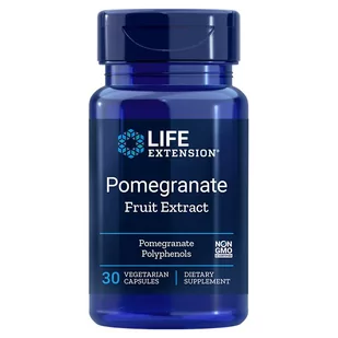 Life Extension Granat, ekstrakt z granatu, 30 kapsułek ziołowych - Witaminy i minerały - miniaturka - grafika 1