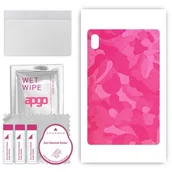 Akcesoria do tabletów i e-booków - folia naklejka skórka strukturalna na TYŁ do Huawei MatePad 11 2023 - Moro Camo Różowy - apgo SKINS - miniaturka - grafika 1
