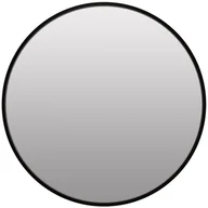 Lustra - NOWOCZESNE LUSTRO OKRĄGŁE ŁAZIENKOWE SALON SYPIALNIA LOFTOWE CZARNE 50CM - miniaturka - grafika 1