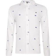 Bluzki dla chłopców - Tommy Hilfiger Koszula Regular Fit - miniaturka - grafika 1