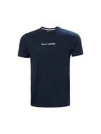 Koszulki męskie - Koszulka HELLY HANSEN CORE T-SHIRT 2.0 granatowy M - miniaturka - grafika 1