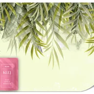 Fototapety - FOTOTAPETA DO SALONU ZIELONE TROPIKALNE LIŚCIE NATURA ABSTRAKCJA 250x175 - miniaturka - grafika 1