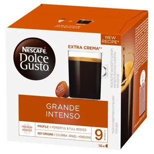 Nescafe NESTLÉ Kapsułki Dolce Gusto Grande Intenso 16 sztuk 7613287162281 - Kawa w kapsułkach i saszetkach - miniaturka - grafika 1