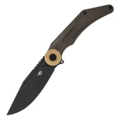 Noże - Nóż składany Bestech Knives Seraph M390 - Bronze Titanium/Black Stonewashed - miniaturka - grafika 1