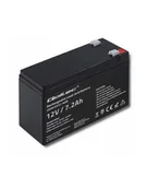 Baterie do zasilaczy awaryjnych UPS - qoltec Akumulator AGM 12V | 7.2Ah | max. 108A - miniaturka - grafika 1