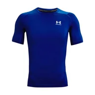 Koszulki męskie - Koszulka męska Under Armour  HG Armour Comp SS-BLU L - miniaturka - grafika 1